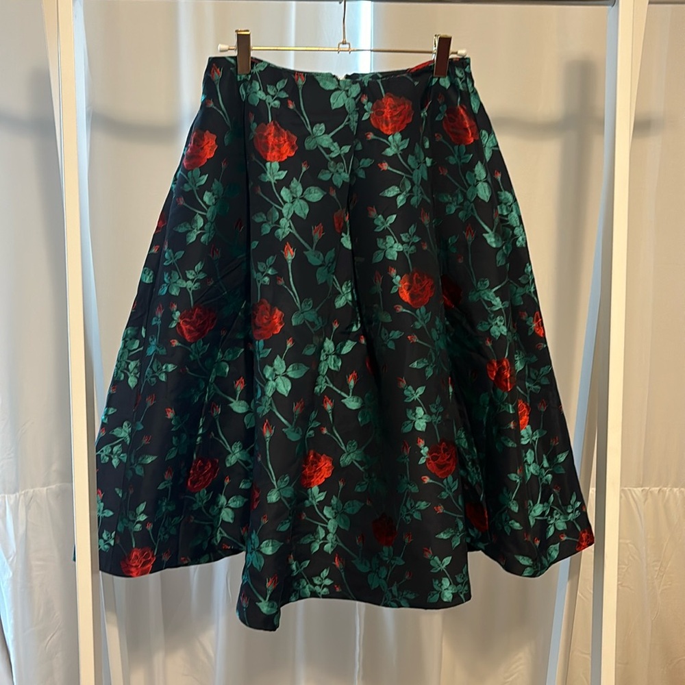 Floral circle skirt (b2)